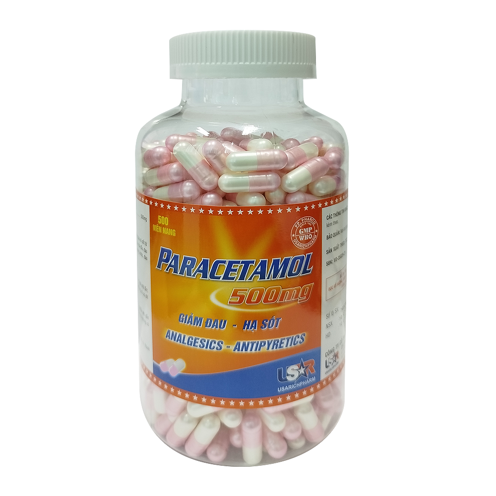 PARACETAMOL (Hồng-trắng)
