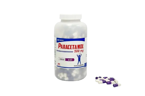 PARACETAMOL (Tím nhạt-trắng)