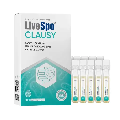 [LPR001] LiveSpo® CLAUSY (10 ống/hộp)