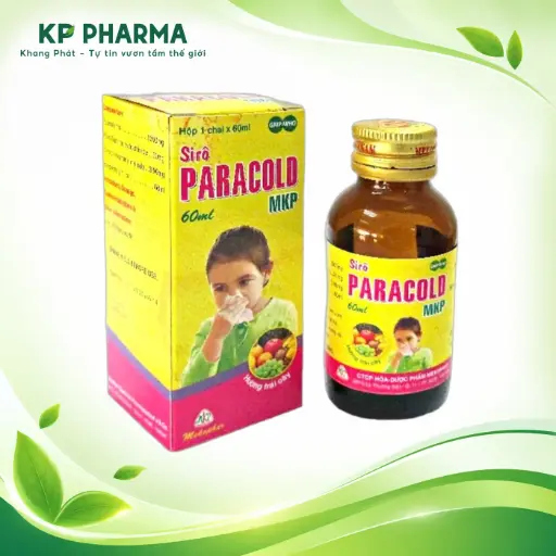 [MKP01] SIRÔ PARACOLD MKP 60ML (HỘP 1 CHAI) - MEKOPHAR