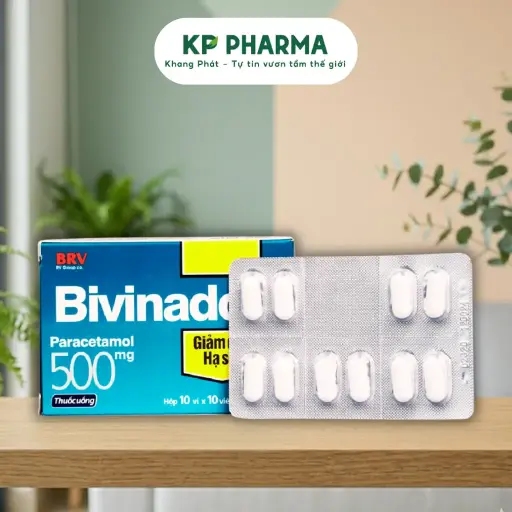 [RL03] RELIV - BIVINADOL 500MG - (HỘP 100 VIÊN)