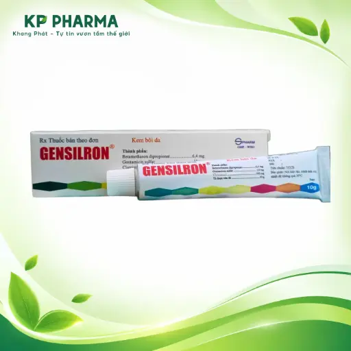 [TC0007] GENSILRON (HỘP 1 TUÝP 10G) - S.PHARM