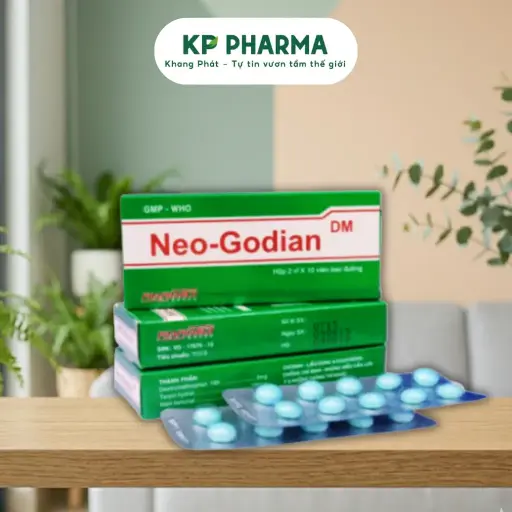 [SP04553] KHAPHARCO - NEO-GODIAN (HỘP 10 VỈ X 10 VIÊN)