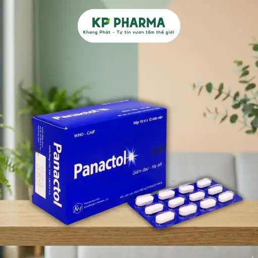 [SP04557] KHAPHARCO - PANACTOL 500MG (HỘP 12 VIÊN X 20 VỈ)