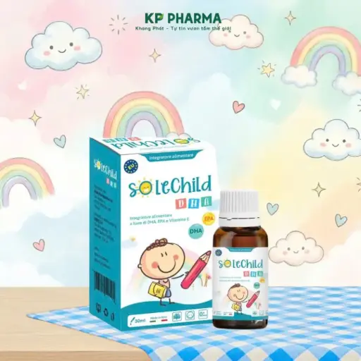 [SLC004] SOLECHILD DHA - BỔ SUNG DHA - (HỘP 1 LỌ X 30ML)