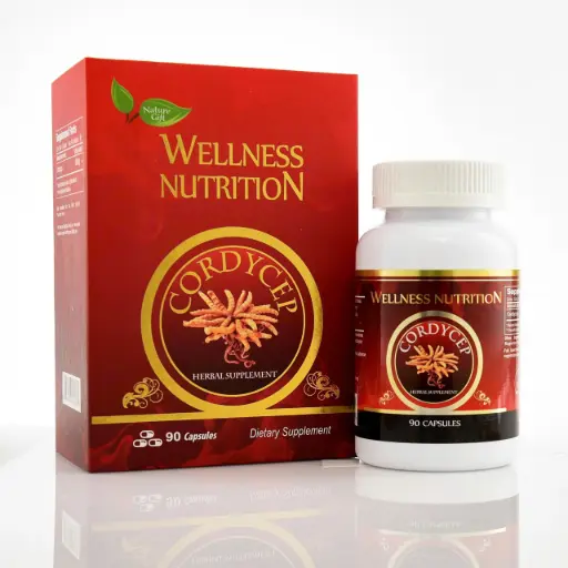 [SP04607] NATURE GIFT - WELLNESS NUTRITION CORDYCEPS - Viên uống bồi bổ sức khỏe - (Hộp 1 Lọ x 90 viên)