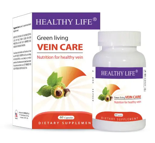 [SP04609] NATURE GIFT - HEALTHY LIFE GREEN LIVING VEIN CARE - Viên uống hỗ trợ giãn tĩnh mạch - (Hộp 1 Lọ x 30 viên)