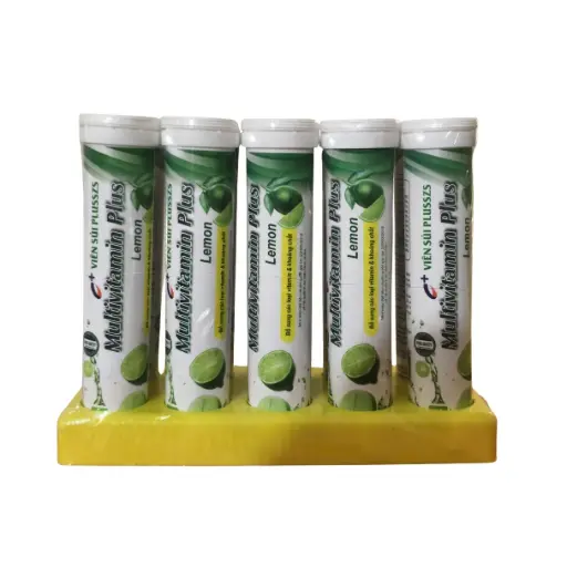 [AP001] Multivitamin Plus Lemon - Chanh tươi - (Tuýp 20 viên) 