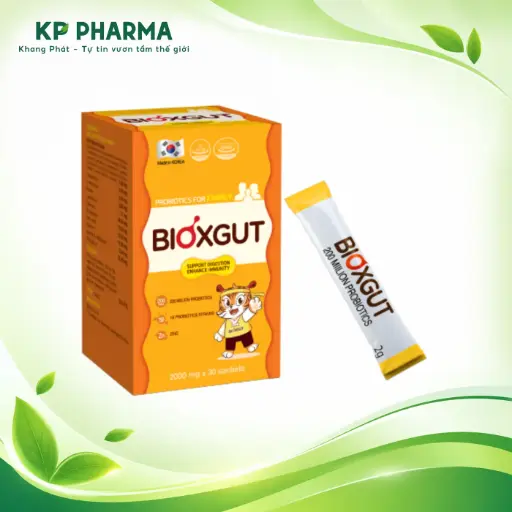 [HTP0008] BIOXGUT-PROBIOTICS (HỘP 30 GÓI X 2000MG) - HATAPHAR KOREA