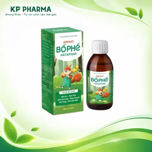 [HTP0017] SIROHO BỔ PHẾ (HỘP 1 LỌ X 120ML) - HATAPHAR