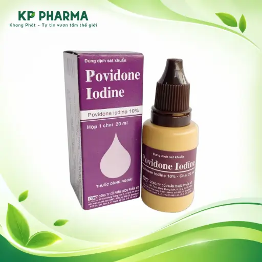 [DP3/2-0007] POVIDONE IODINE 10% (HỘP 1 CHAI 20ML) - DP3/2