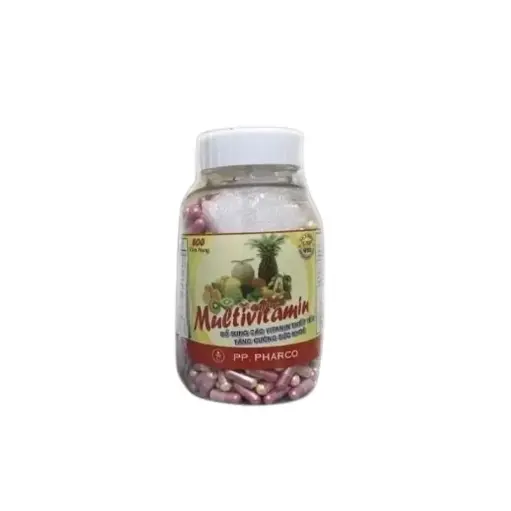 [PP0052] MULTIVITAMIN SOFTCAP SEVEN COLOR (đỏ)